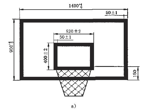篮球架尺寸示意图及其标准规格要求-第2张图片-www.211178.com_果博福布斯