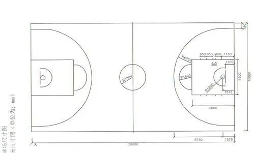篮球场标准尺寸图解（你知道吗？这些细节决定比赛胜负）-第2张图片-www.211178.com_果博福布斯